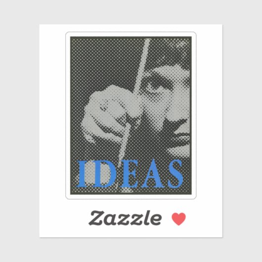 Ideeën - 1981 promo sticker (Vel)