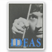 Ideeën - 1981 promo sticker (Voorkant)