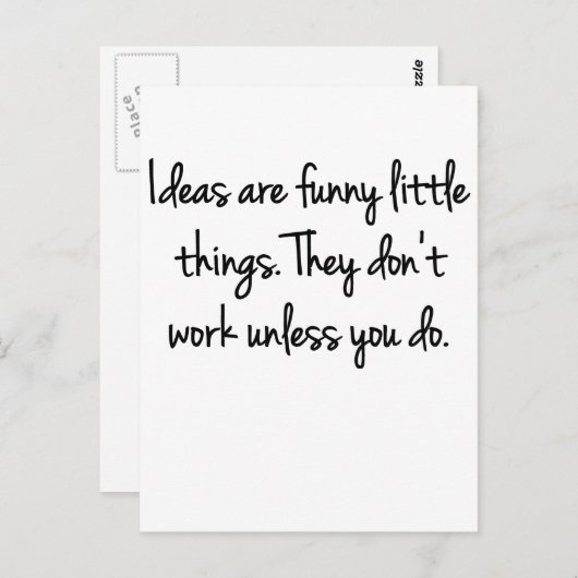 Ideeën Briefkaart (Voorkant / Achterkant)