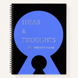 Ideeën en gedachten notitieboek