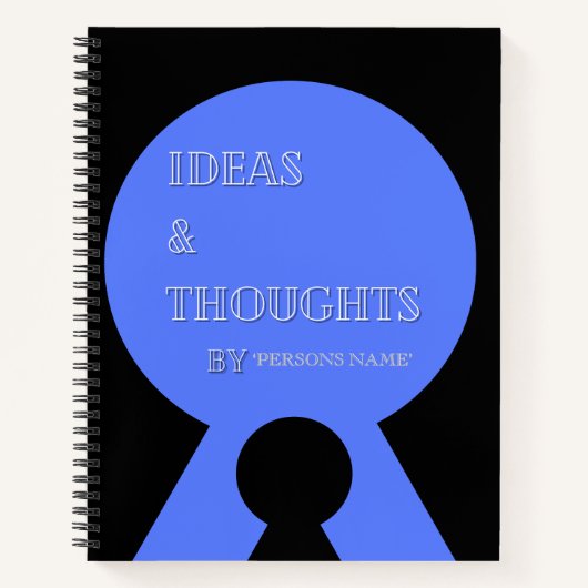 Ideeën en gedachten notitieboek (Voorkant)