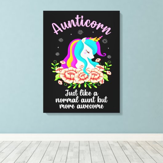 Ideeën Farewell Gift | Him her Boss Coper Canvas Afdruk (Insitu (Houten vloer))