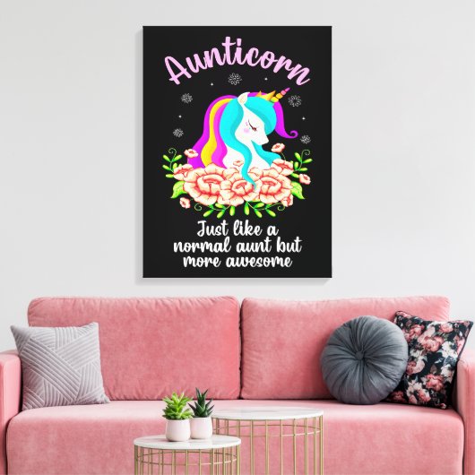 Ideeën Farewell Gift | Him her Boss Coper Canvas Afdruk (Insitu (Woonkamer))