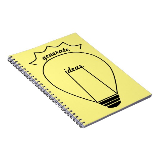 Ideeën genereren notitieboek (Rechterzijde)