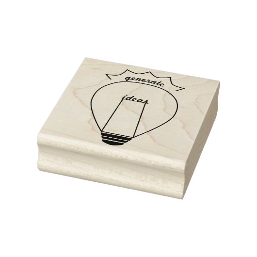 Ideeën genereren rubberstempel (Stempel)