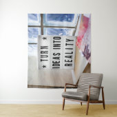 Ideeën in realiteit Motivatie Wandkleed (In situ)