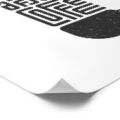 Ideeën komen na koffie met moderne koffie poster (Hoek)