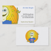 Ideeën Man, Mr Bob Bright Visitekaartje (Voorkant / Achterkant)