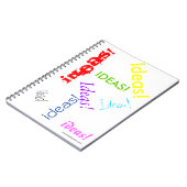 Ideeën! Notitieboek (Linkerzijde)