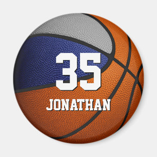 ideeën over " blauwe grijs basketbalteam " magneet