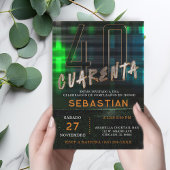 Ideeën para fiestas de 40 cumpleaños para chicos kaart