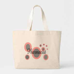 Ideeën van apothekers—unieke Design Grote Tote Bag