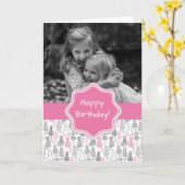 Ideeën van de Gift van de Kat van de Schets van Kaart (Gele Bloem)