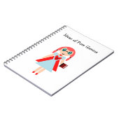 Ideeën van een zuiver Genius supernerd notitieboek (Linkerzijde)