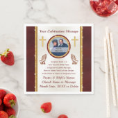 Ideeën van kerkelijke partijen, gepersonaliseerd,  servet (Insitu)