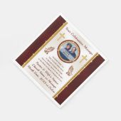 Ideeën van kerkelijke partijen, gepersonaliseerd,  servet (Hoek)