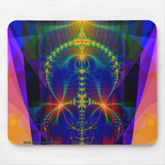 Ideeën van oneindige complexiteit - Mousepad Muismat (Voorkant)