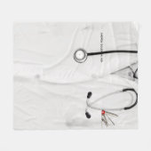 Ideeën voor artsencadeaus fleece deken (Voorkant (Horizontaal))