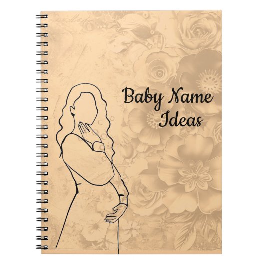Ideeën voor babynamen notitieboek (Voorkant)