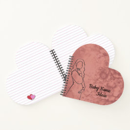 Ideeën voor babynamen notitieboek