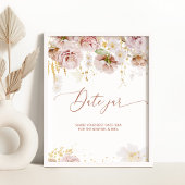 Ideeën voor een avondje uit. Boho herfst Bruidsdat Poster