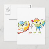 Ideeën voor huwelijksvoorstel briefkaart (Voorkant / Achterkant)