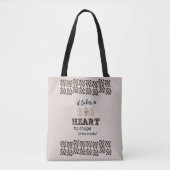 IDEEËN VOOR LEERARENCADEAUS KLAS SCHOOL STUDENTEN  TOTE BAG (Voorkant)