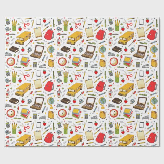 Ideeën voor leerkrachten cadeaupapier (Vlak)