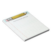 Ideeën voor leerkrachten notitieblok (Schuin)