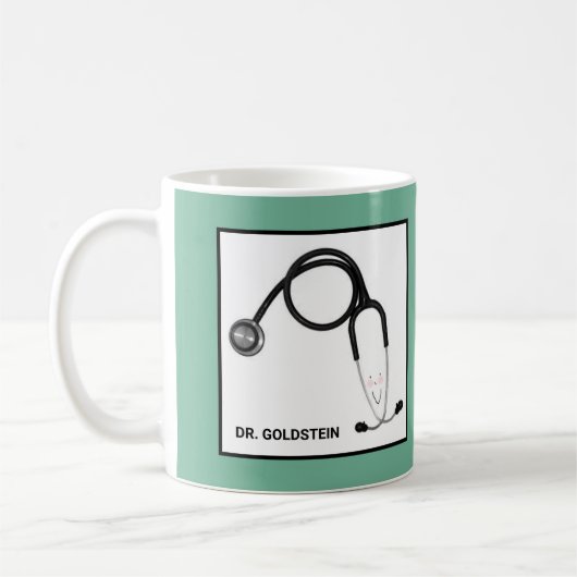 Ideeën voor persoonlijke artsencadeautjes koffiemok (Links)