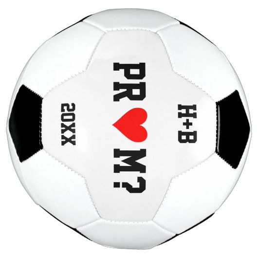 Ideeën voor Prom-aanzoek Cute Voetbal Promposal (Gedraaid)