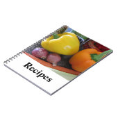 ideeën voor verse groenten en fruit notitieboek (Linkerzijde)