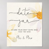 Ideeën voor wildflower date night. Bruids spel dat Poster (Voorkant)