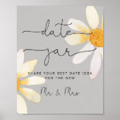 Ideeën voor wildflower date night. Bruids-spel in  Poster (Voorkant)