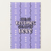 Ideeën worden hier realiteit - Inspirerend Planner (Voorkant)