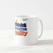 Ideeën worden realiteit koffiemok (Voorkant rechts)
