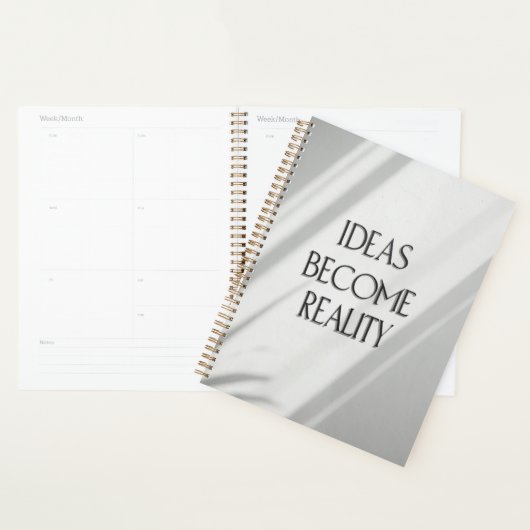 Ideeën Wordt Reality Journal – Eenvoudige Inspirat Planner (Display)