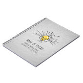 ideeënboek notitieboek (Linkerzijde)