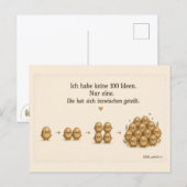 Ideen Briefkaart (Voorkant / Achterkant)
