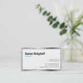 Ideengeber Visitenkarte Visitekaartje (Staand voorkant)