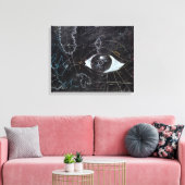 Idees Blanches et Tableaux Noirs 2 detail Canvas (Insitu (Woonkamer))