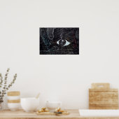 Idees Blanches et Tableaux Noirs 2 detail Poster (Keuken)