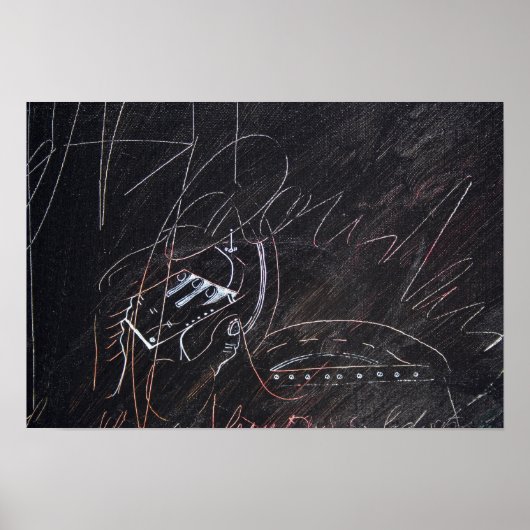 Idees Blanches et Tableaux Noirs 3 detail Poster (Voorkant)