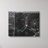 Idees Blanches & Tableaux Noirs 1 in4pieces Canvas (Voorkant)