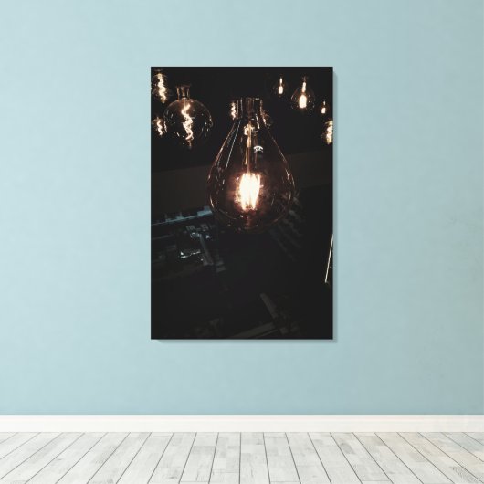 ideias diferentes canvas afdruk (Insitu (Houten vloer))