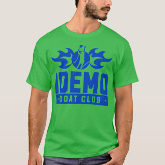 Idemo goat tennisclub fan ontwerp t-shirt
