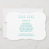 identieke aap kaart (Achterkant)