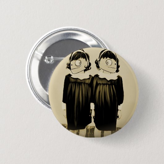 IDENTIEKE KLON RONDE BUTTON 5,7 CM (Voorkant /achterkant)