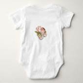*~*Identieke TWINEE Zussen Baby T-Shirt Baby schoe (Achterkant)