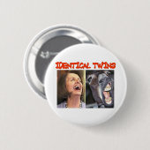 IDENTIEKE TWINS RONDE BUTTON 5,7 CM (Voorkant /achterkant)
